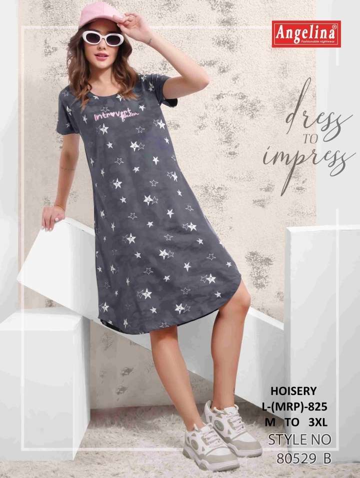 Hosiery nighty gown online sale